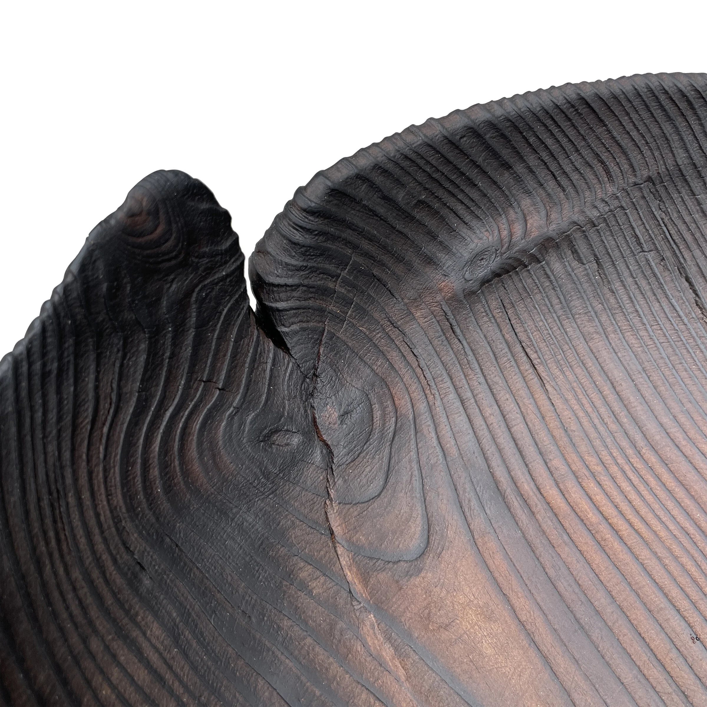 Large Japanese Yakisugi Bowl — RIGHT | PROPER